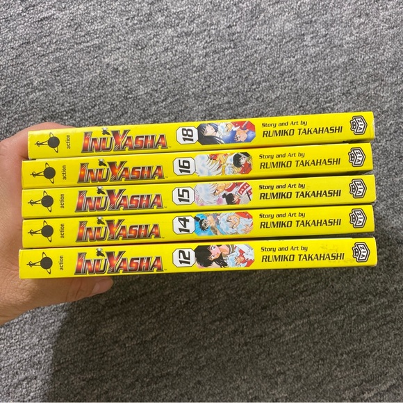 Inuyasha Manga Book Comic English Lot Set 19 Books Rumiko Takahashi - Picture 3 of 9